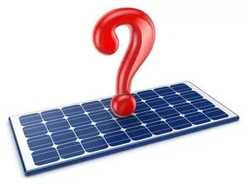 Questions sur l'énergie solaire