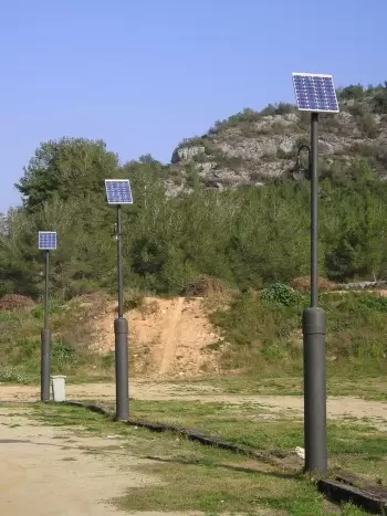 Éclairage public utilisant l'énergie photovoltaïque